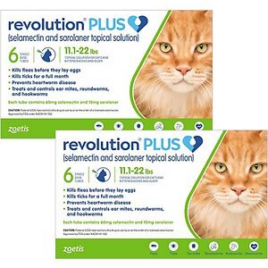 Revolution Plus Topical Solution for Cats, 11.1-22 lbs